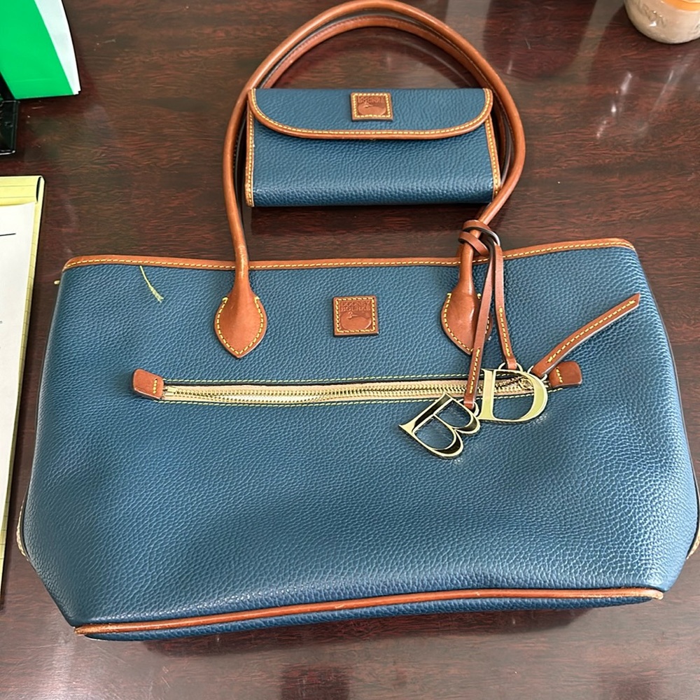 Dooney and Bourne tote and wallet